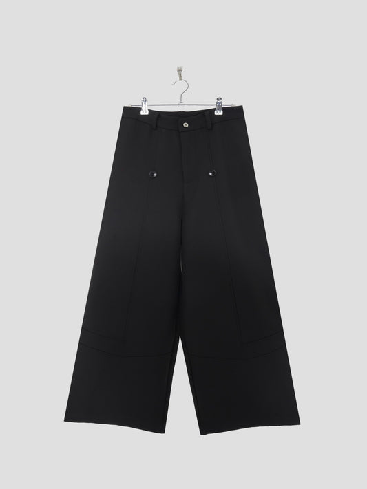 Structured Wide Trousers