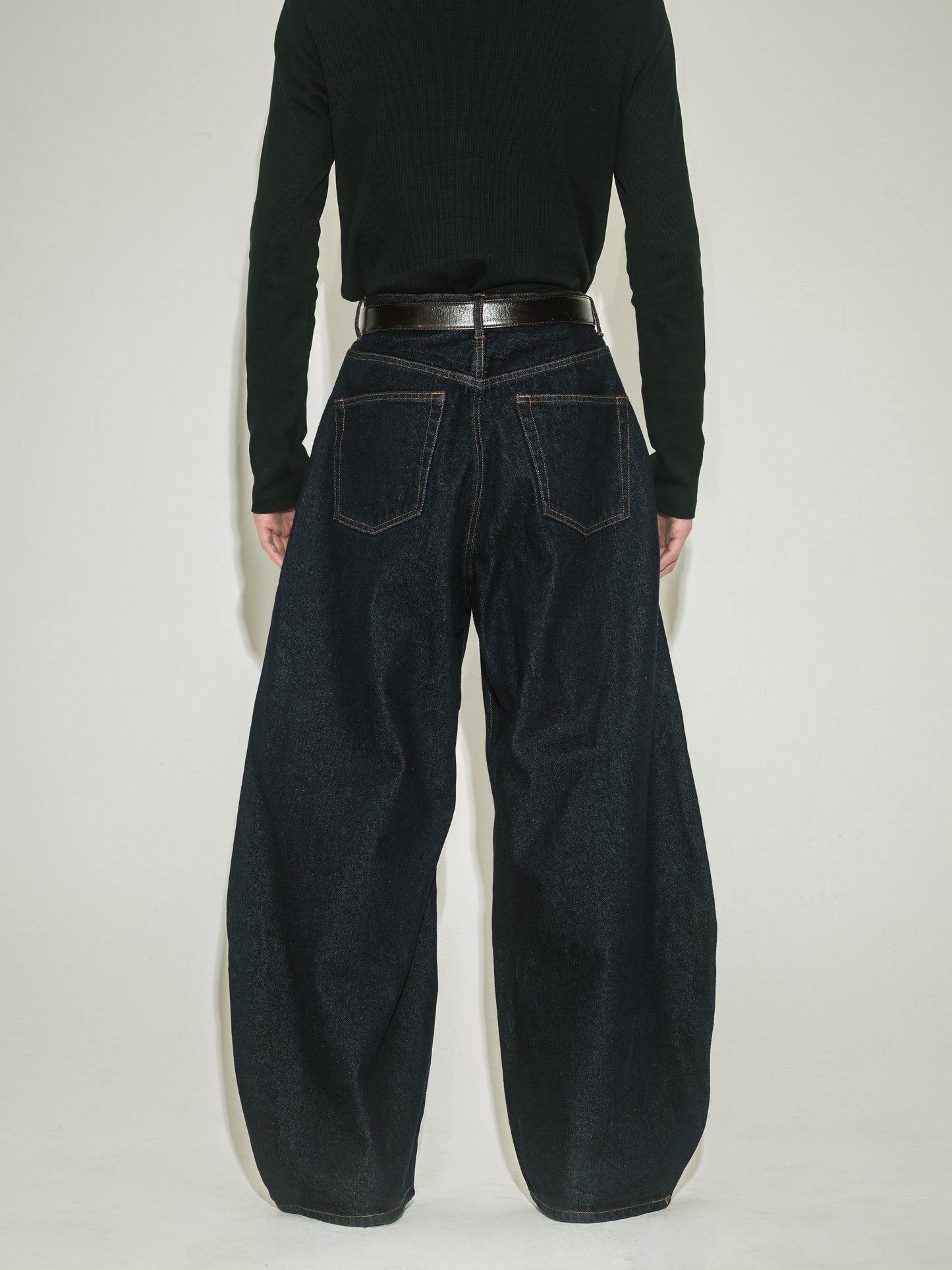 Defined Wide Denim 【Indigo Blue】