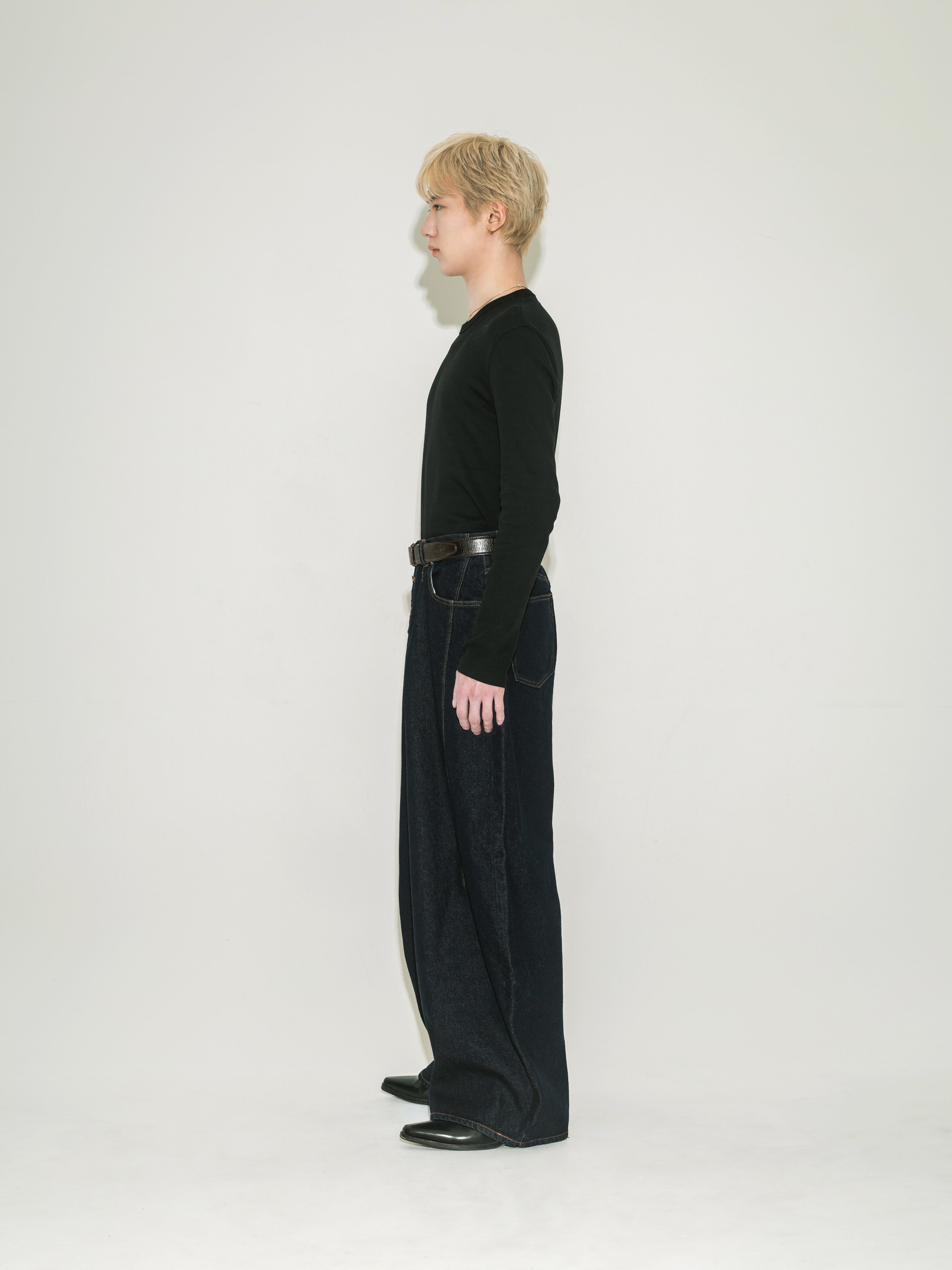Defined Wide Denim 【Indigo Blue】 Defined Wide Denim 【Indigo Blue】 – LÉREN