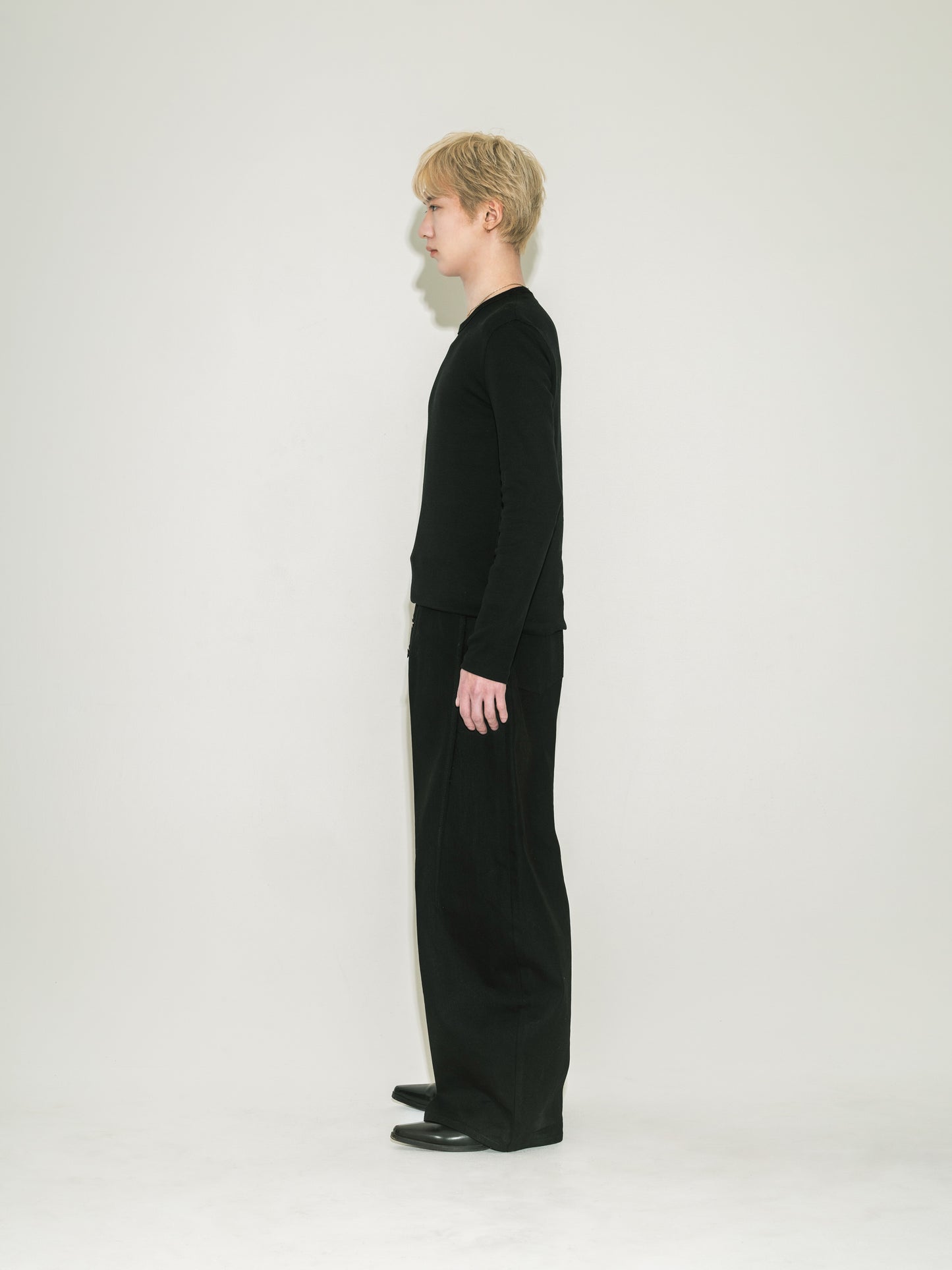 Defined Wide Denim 【Black】