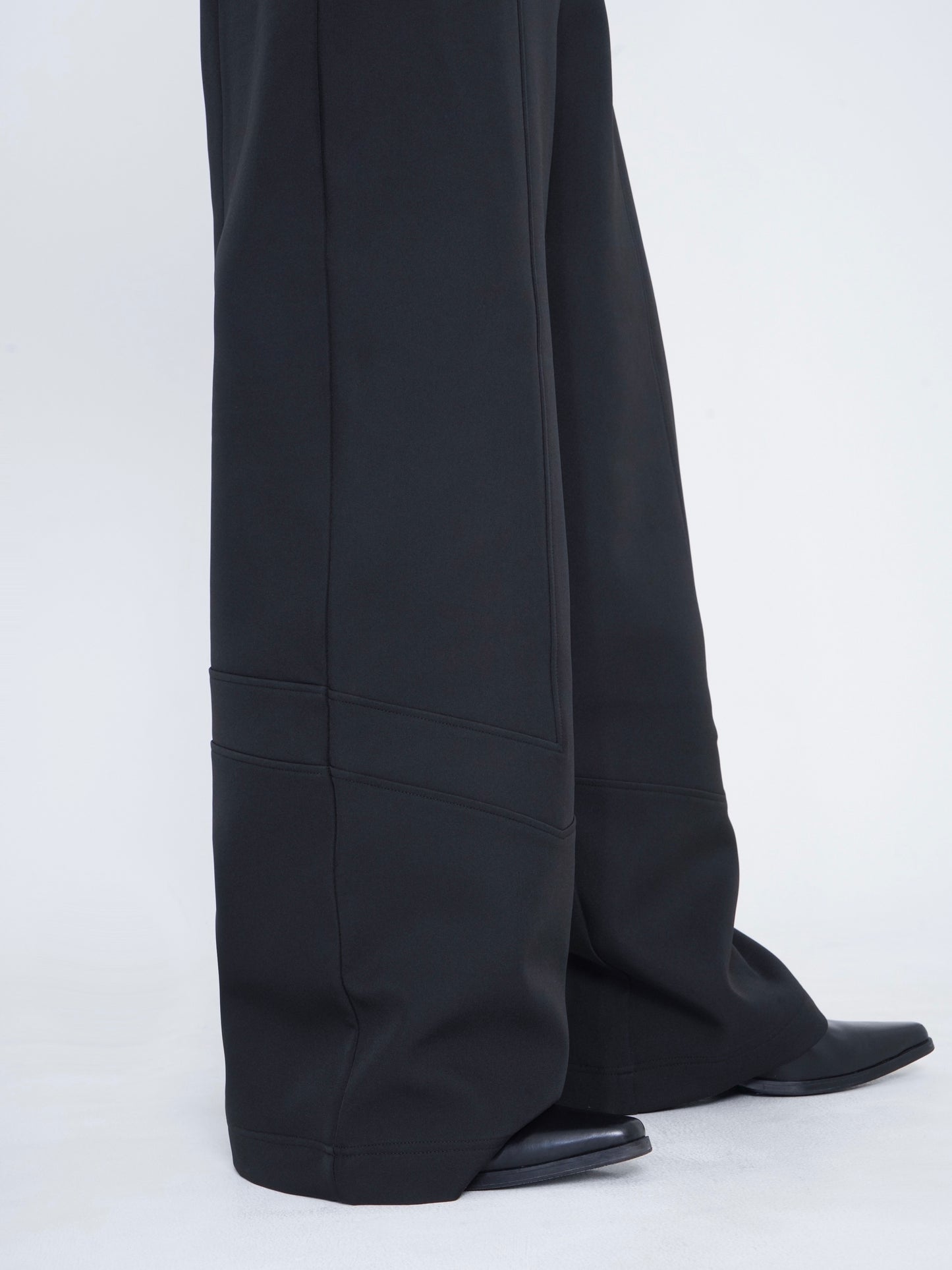 Structured Wide Trousers