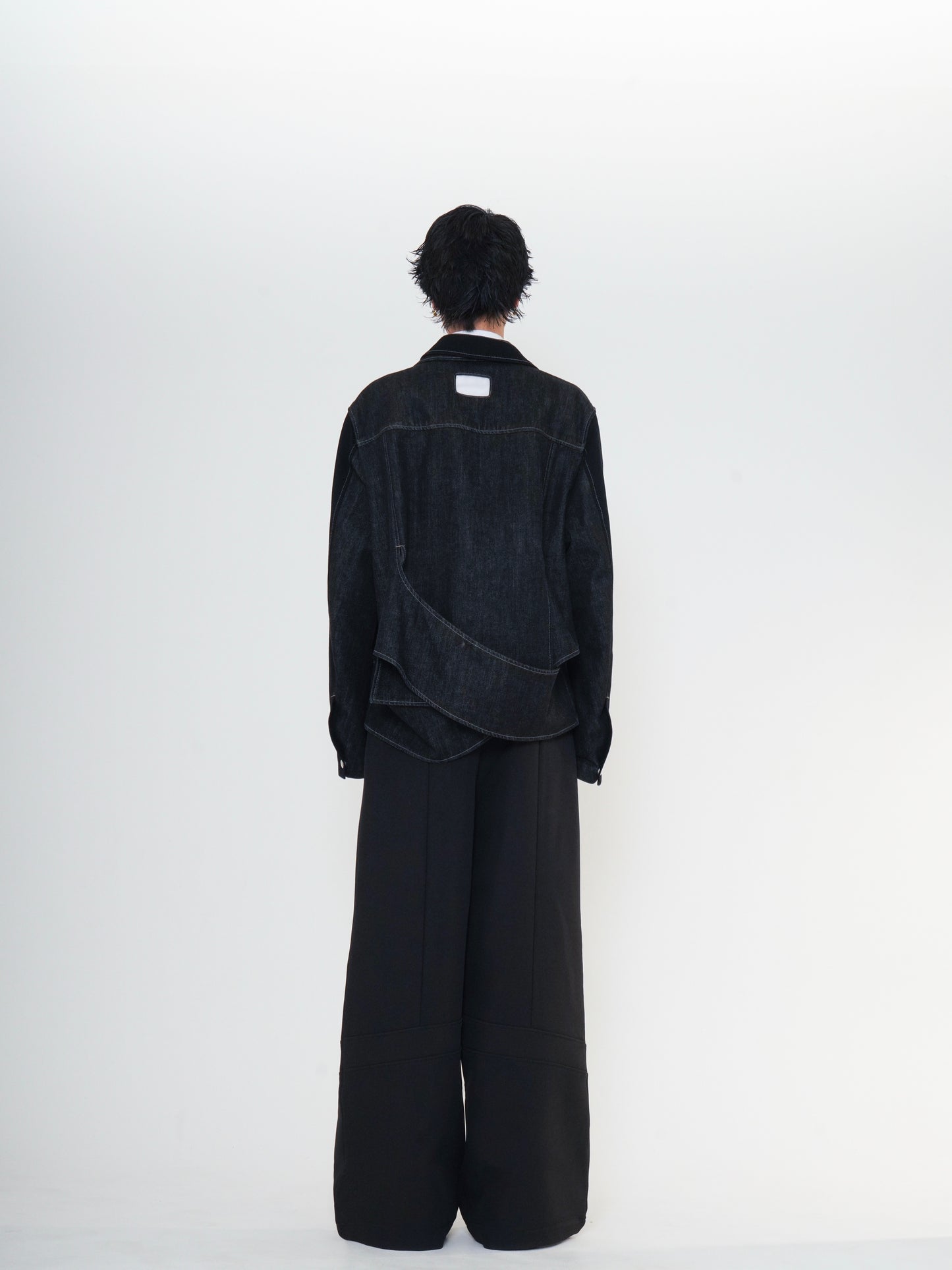 Structured Wide Trousers