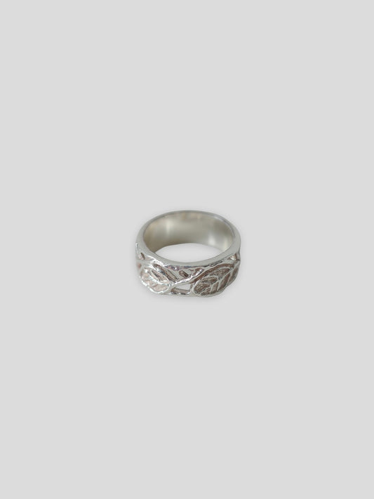 Lotus Signet Ring 【Made to Order】